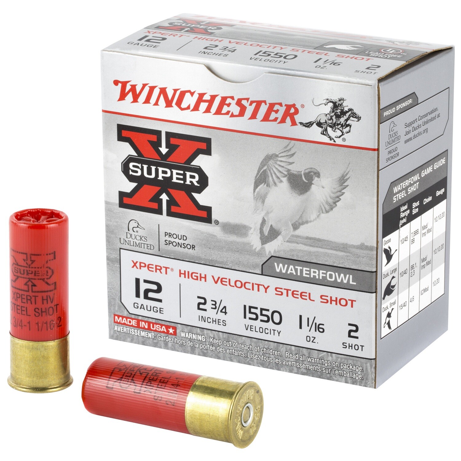 Win Xpert Hv 12ga 2.75" #2 25/250