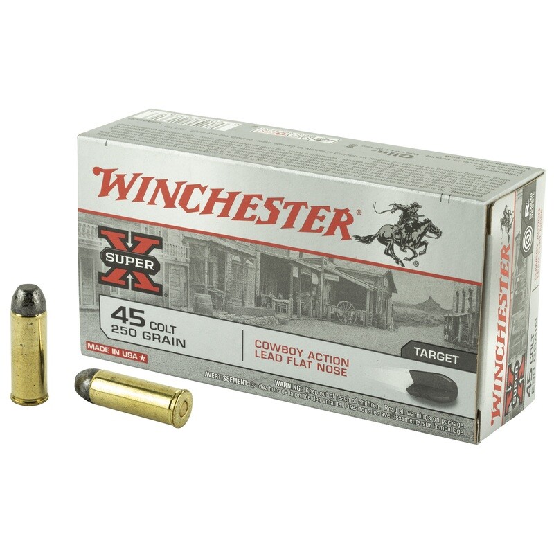 Win Usa 45lc 250gr Ld Cwby 50/500 Win Usa 45lc 250gr Ld Cwby 50/500
