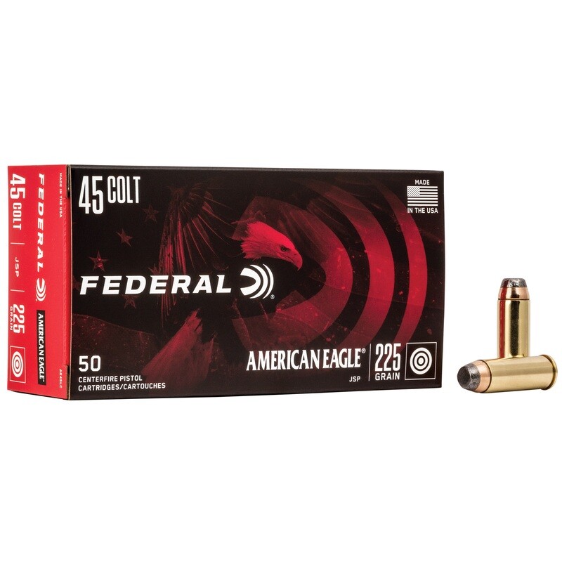 Fed Am Eagle 45lc 225gr Jsp 50/1000 Fed Am Eagle 45lc 225gr Jsp 50/1000