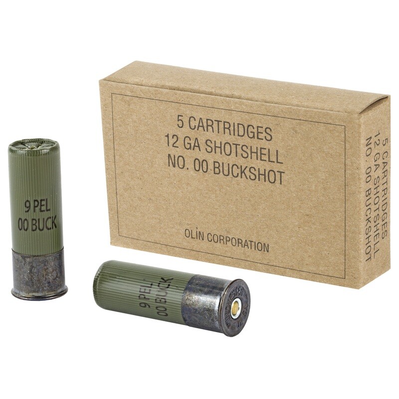 Win Mil Grade 12ga 2.75 Win Mil Grade 12ga 2.75" 00bk 5/250