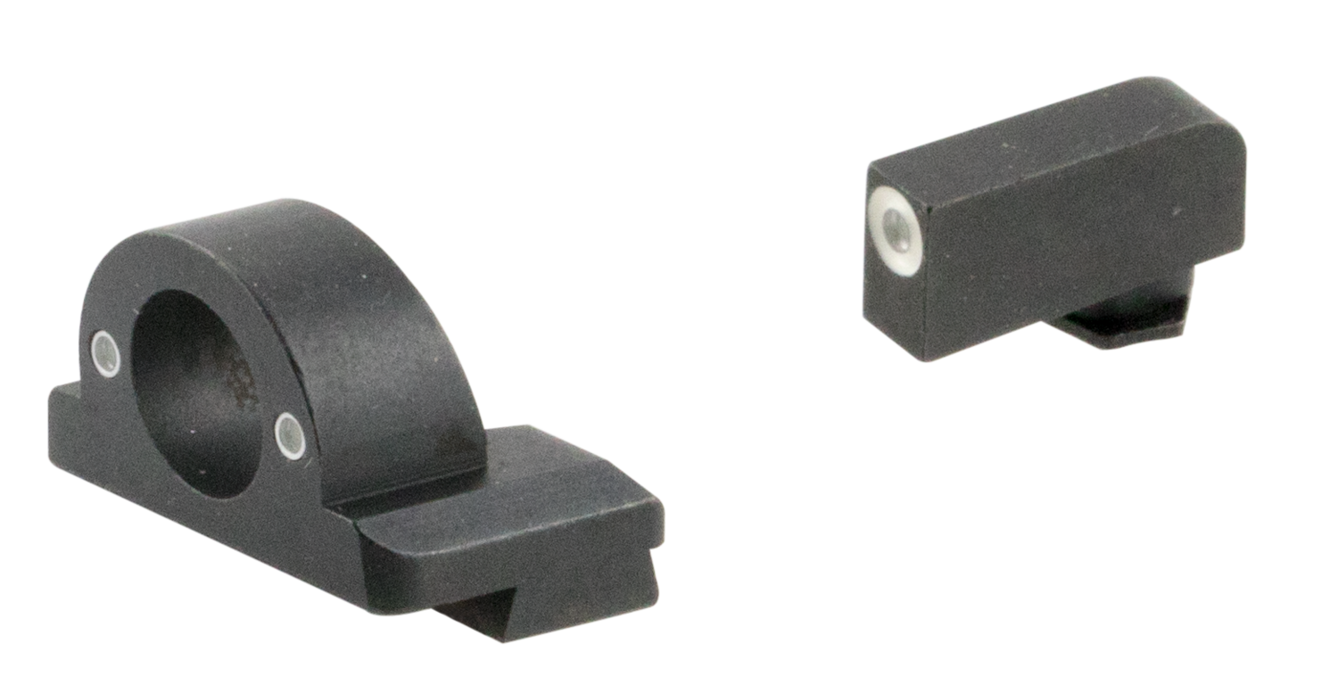 Ameriglo Ghost Ring Sight Set For Glock, Amer Gl5125  Ghst Rng Glk G5 17/19      Grn/wt/grn