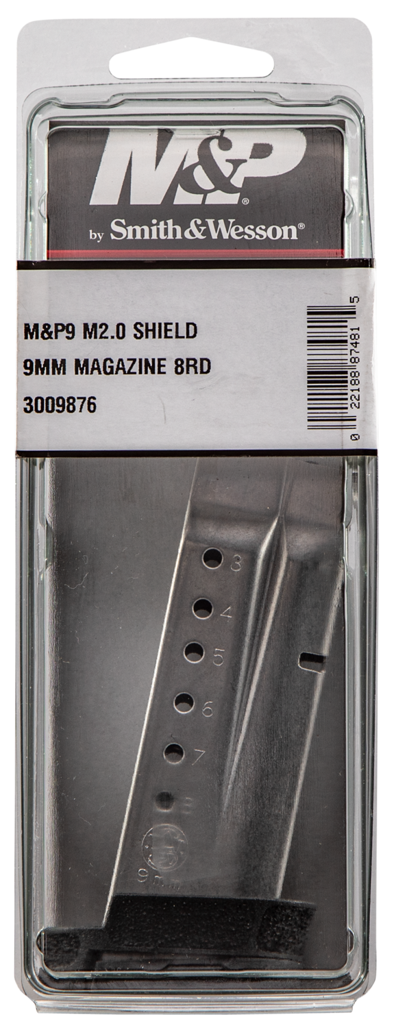 Smith & Wesson M&p Shield, S&w 3009876    Mag M&p Shield 9mm 2.0 8r