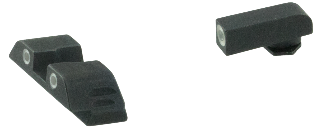 Ameriglo Classic Tritium Sight Set For Glock, Amer Gl5115  Night Sts Glk G5 17/19 3d     Grn/ylw
