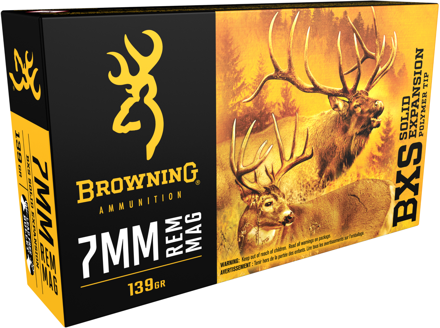 Browning Ammo Bxs, Brna B192400071    7mmmg  139 Lf   Bggm/deer 20/10