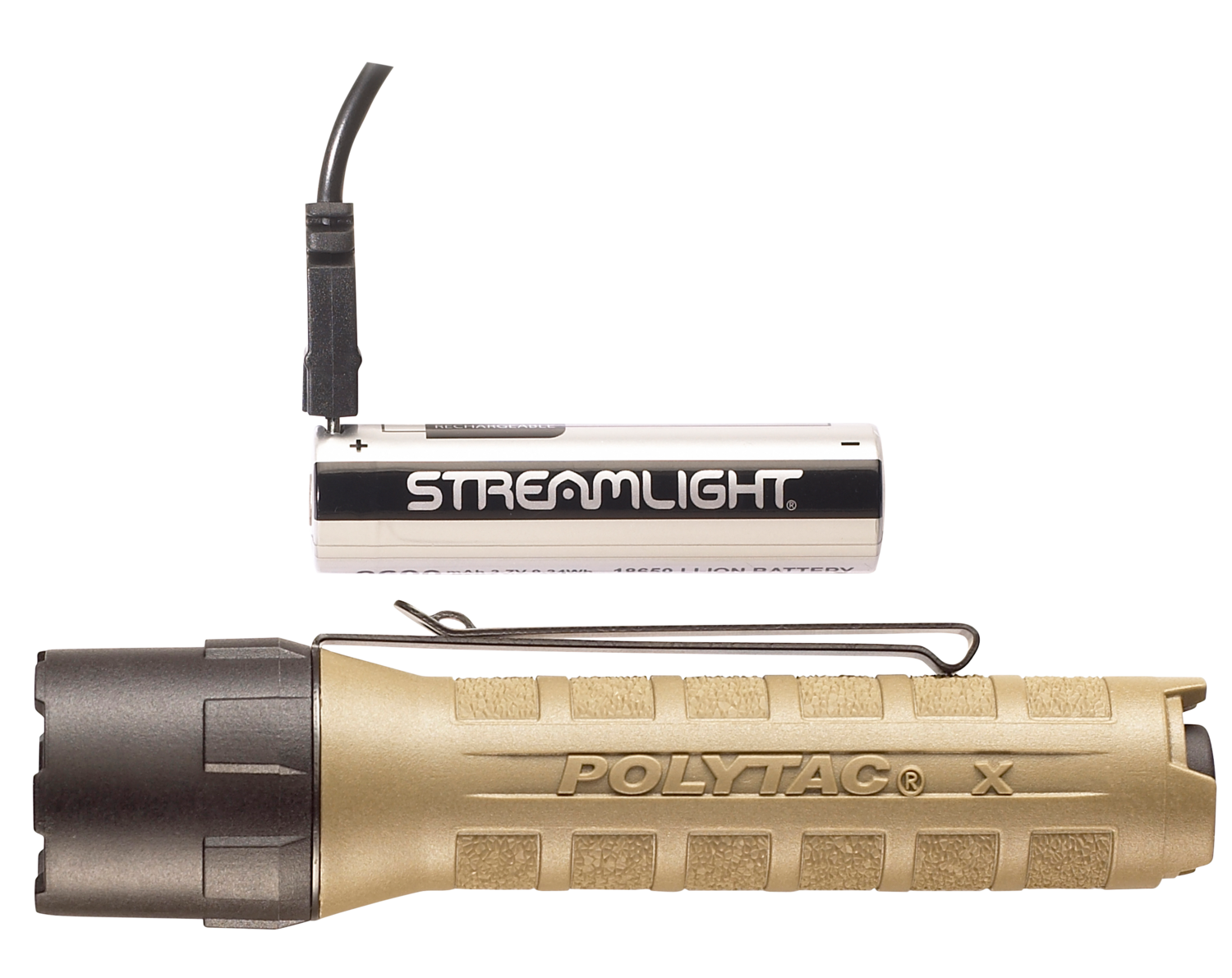 Streamlight Polytac X, Stl 88612  Polytac X Usb Coyote 18650