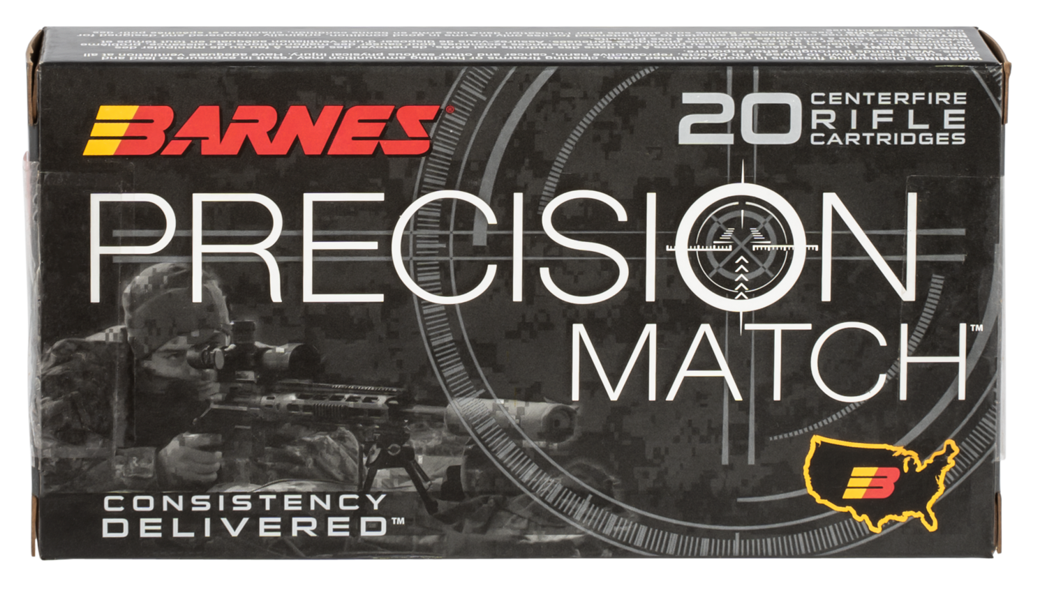 Barnes Bullets Precision Match, Brns 30814 Bb6crdm1    6mmcrd    112 Mb      20/10