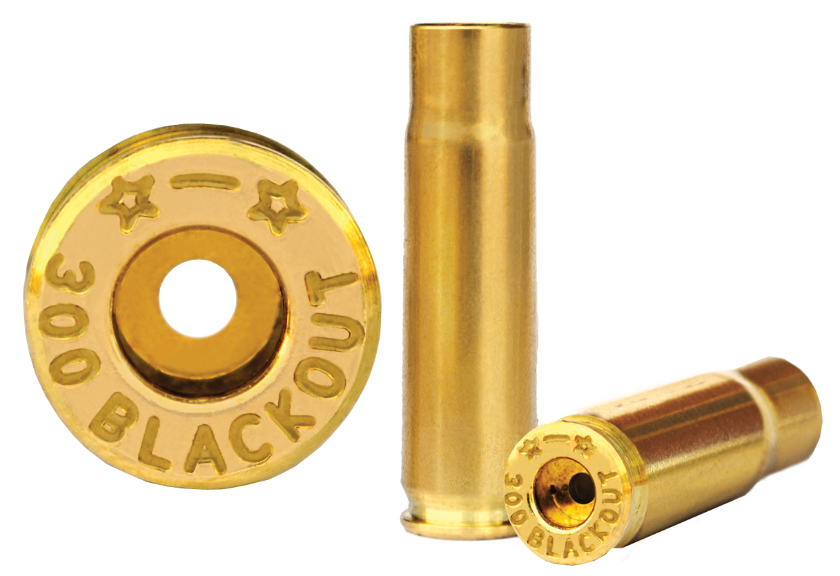 Starline Brass Unprimed Cases, Star 300blkeup-100       Unp Brass 300 Blackout