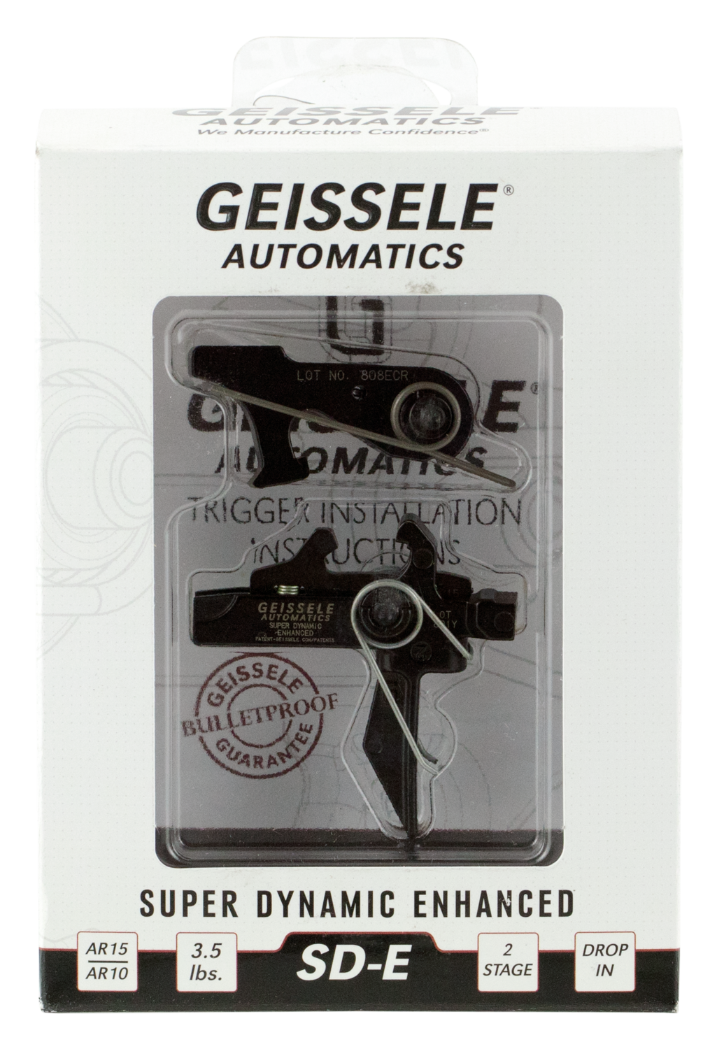 Geissele Automatics Sd-e, Geissele 05-167      Sd-e     Flat   Bow