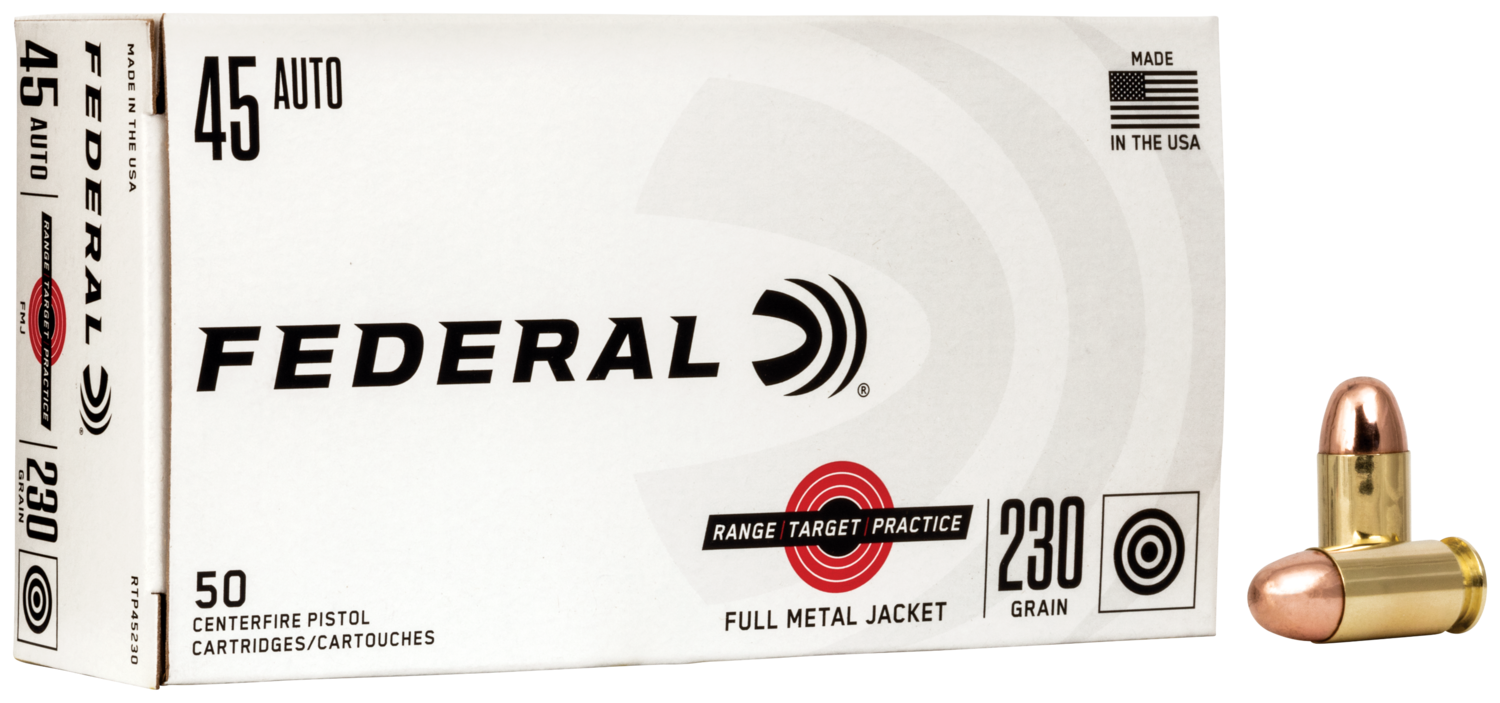Federal Range & Target, Fed Rtp45230    45         230 Fmj  Rngtrt   50/20