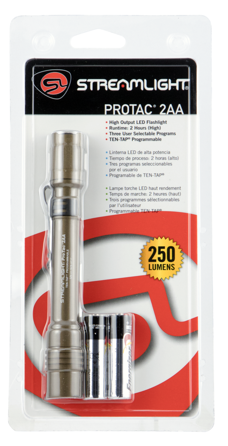 Streamlight Protac, Stl 88072  Protac 2aa    Coyote Brown