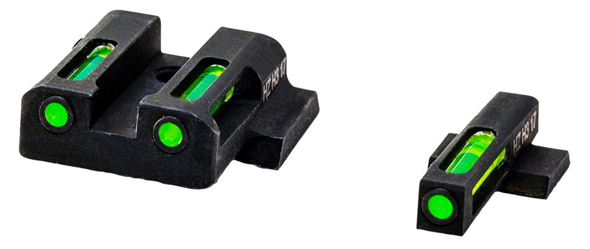 Hiviz Litewave H3 Tritium/litepipe S&w M&p Sight Set, Hiviz Mpn321   L-wave H3 Trit/litepipe Sw M&p G/g