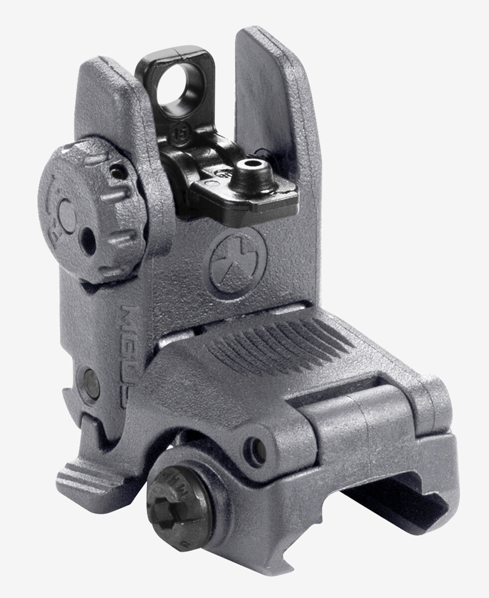 Magpul Industries Corp Mbus Sight Rear, Magpul Mag248-gry  Mbus   Sight Rear
