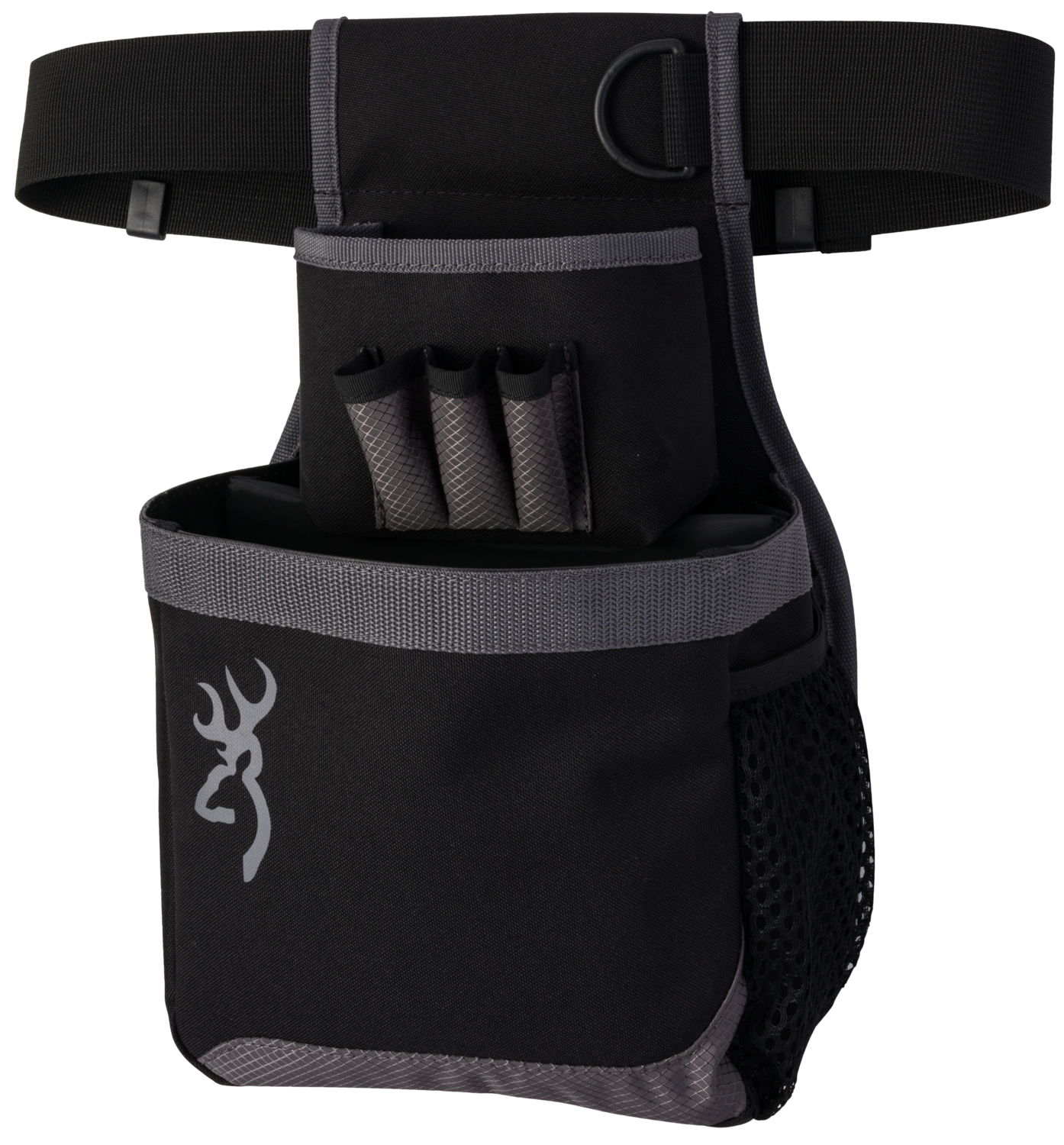 Browning Flash, Brn 121062692 Flash Pouch Shell Hldr       Blk/gry