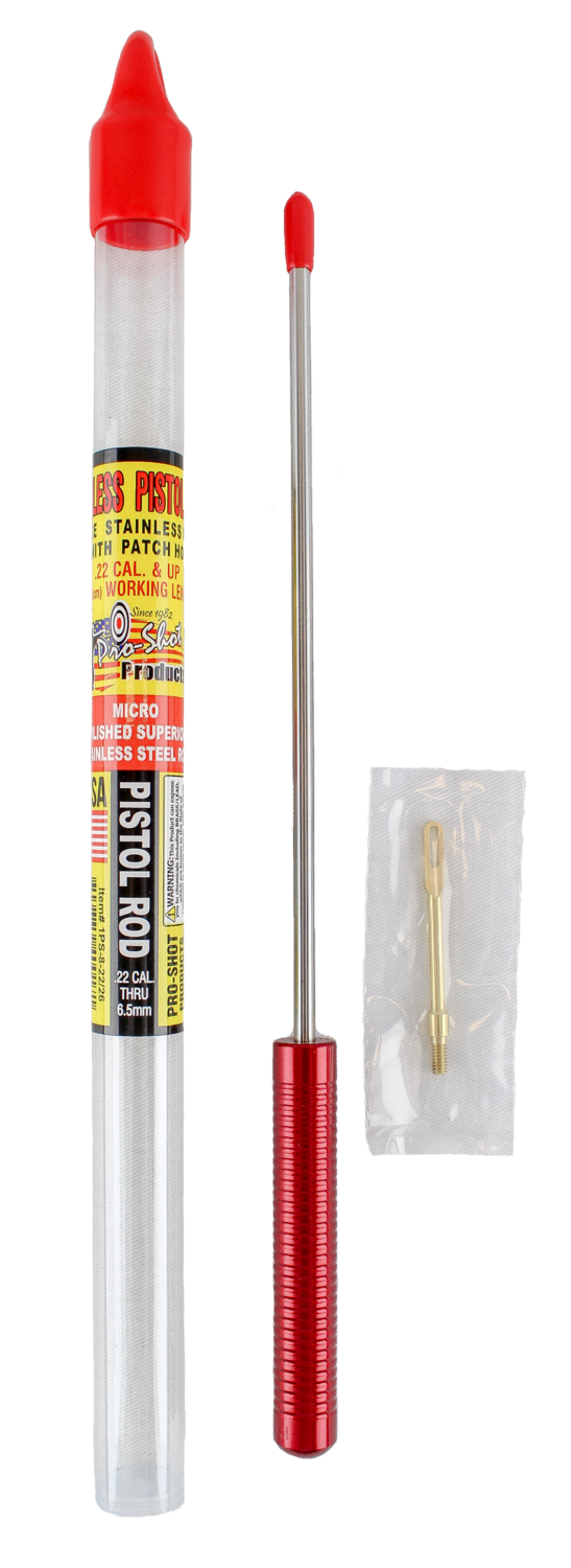 Pro-shot Micro-polished, Proshot 1ps-8-22/26    Pstl Rod .22cal&up 8"