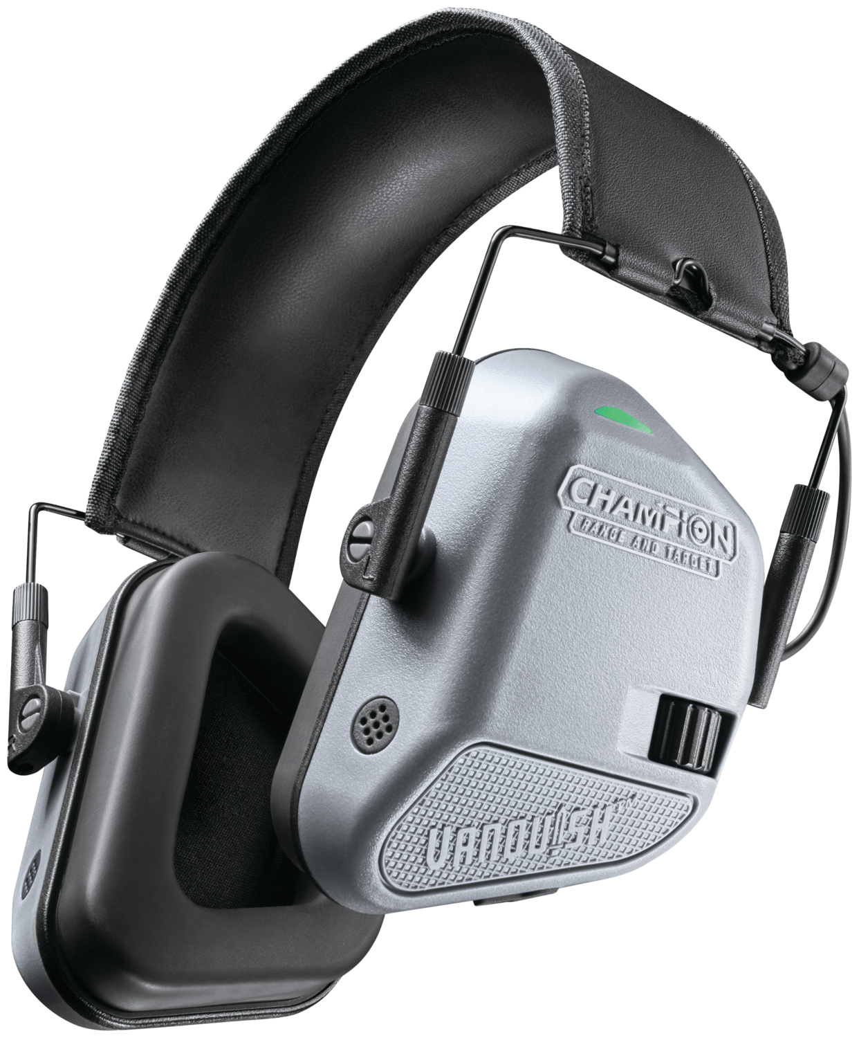 Champion Targets Vanquish, Champ 40978      Headphn Elec Vanquish Gry