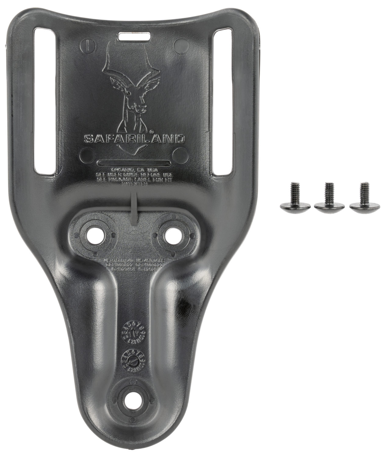 Safariland Mid-ride, Saf 6070ubl-2-2    Belt Loop Adapter Blk