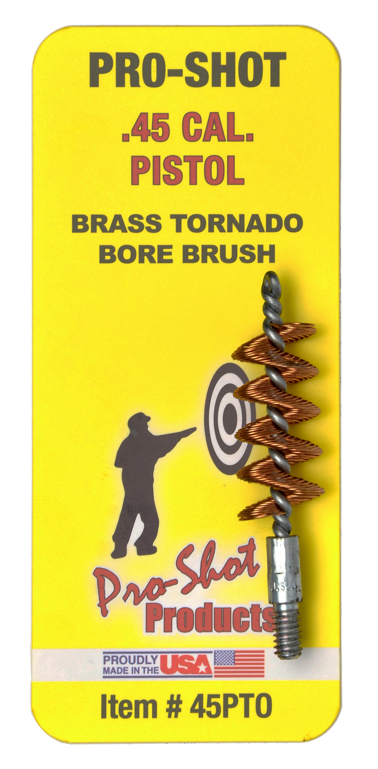Pro-shot Tornado, Proshot 45pto     .45cal Pstl Tornado Bore Brush