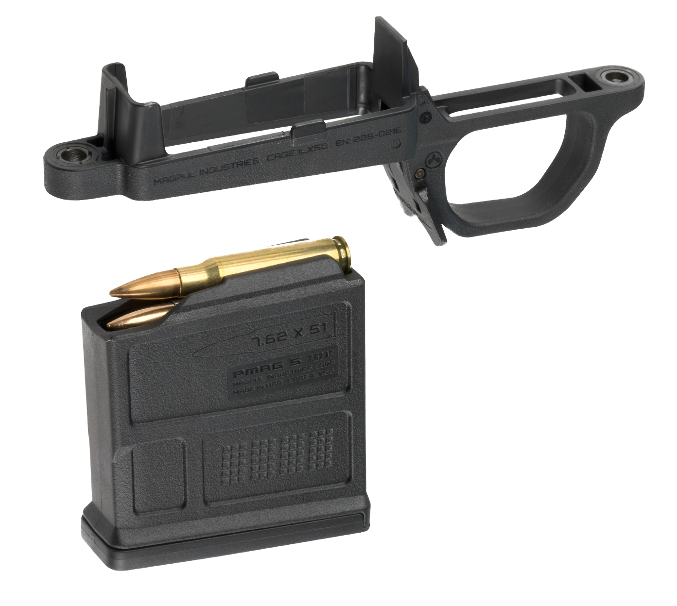 Magpul Industries Corp Bolt Action Mag Well, Magpul Mag497-blk Bltact Mag Well Hunt 700 Stk