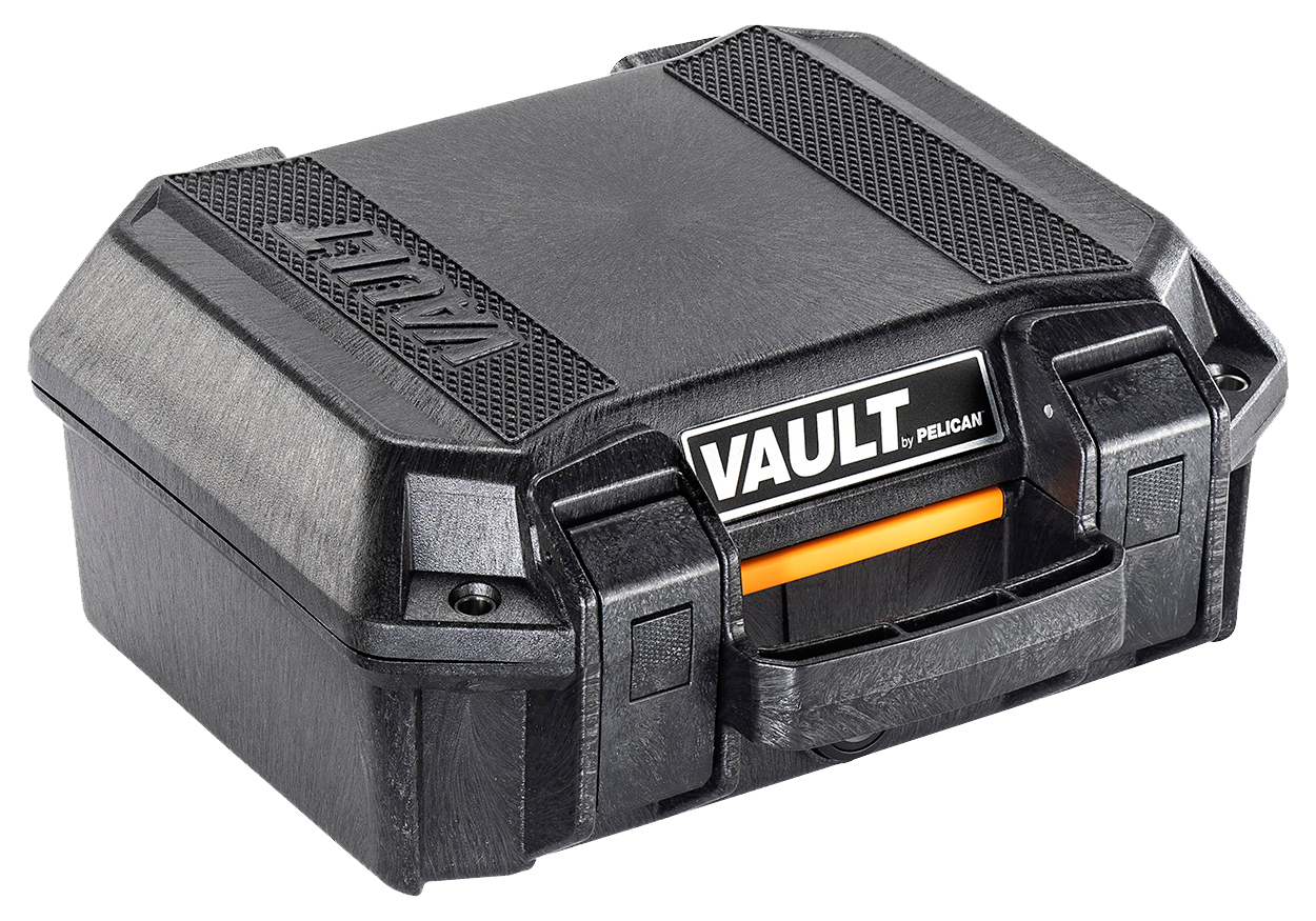Pelican Vault, Pelican Vcv100-0000-blk Sm Pstl        11x8x4.5 Bk