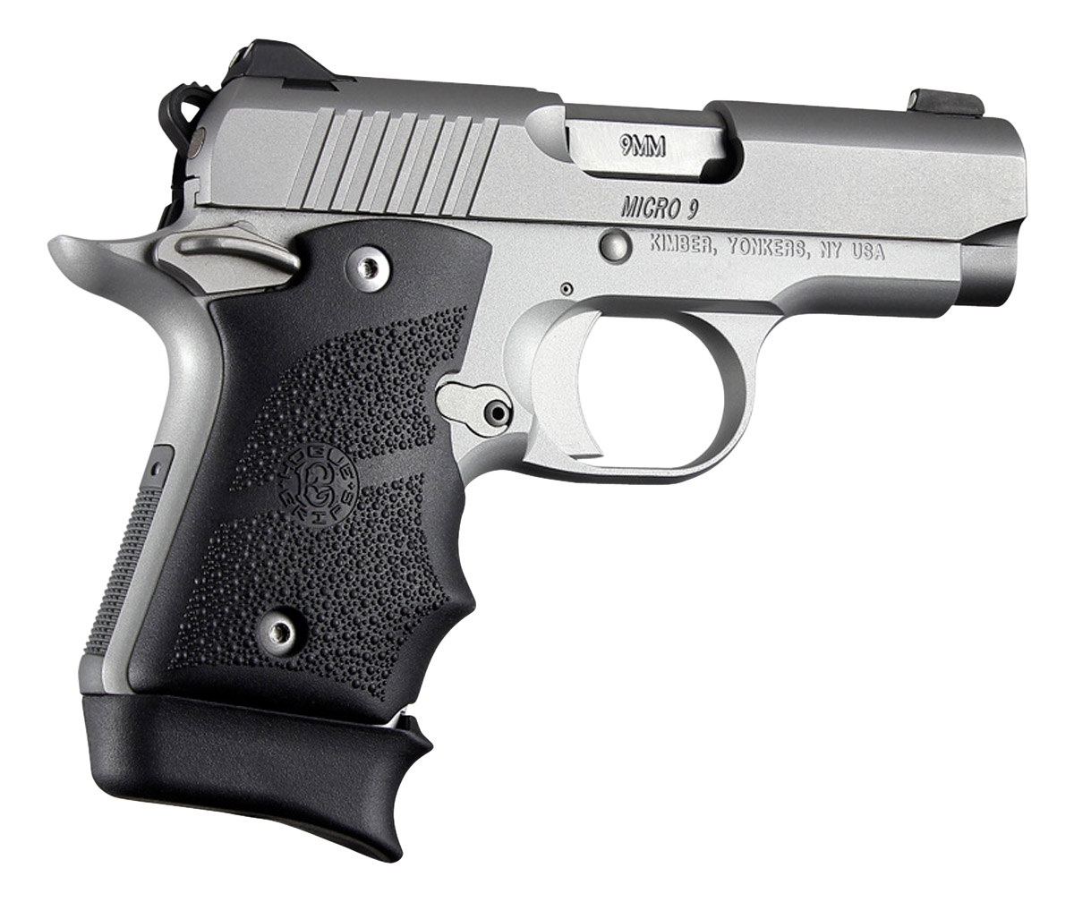Hogue Rubber Grip, Hog 39080   Rubber Grip Fg Kimber Micro9 Blk