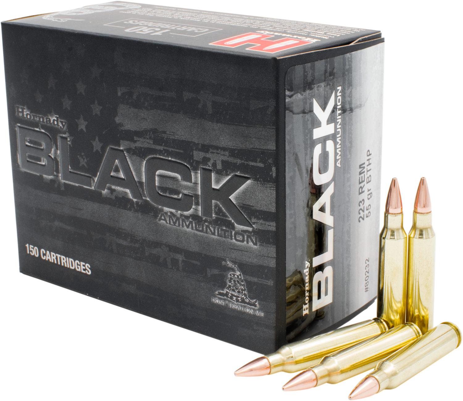 Hornady Black, Horn 81532  Black     224 Val  75 Bthp       20/10