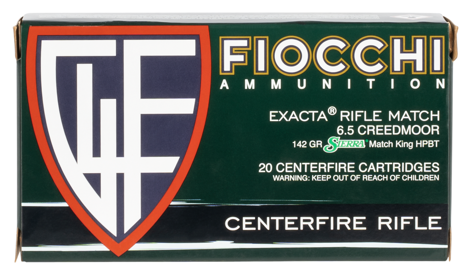 Fiocchi Hyperformance, Fio 65cmmkc   6.5crd     140 Hpbtmk          20/10