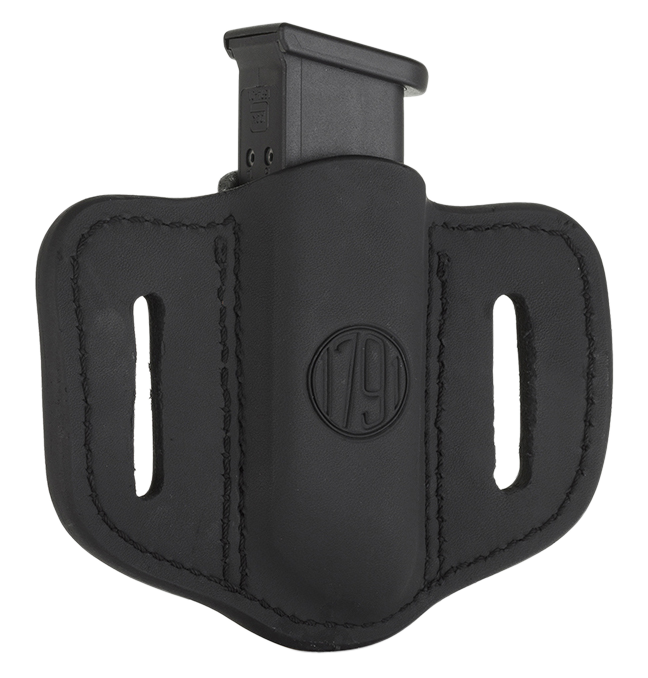 1791 Gunleather Mag1.2, 1791 Mag-1.2-sbl-a  Single Mag Double Stack    Blk