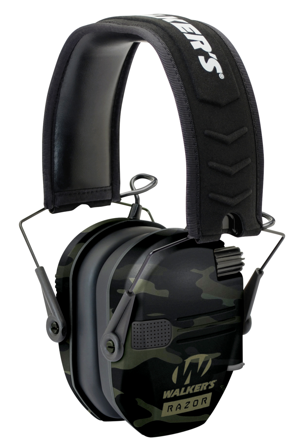 Walkers Game Ear Razor Slim Electronic, Wlkr Gwp-rsem-mccg     Razr Slm Elc Muf Mlt Cam Bk