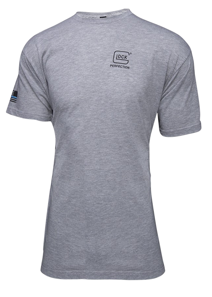 Glock We've Got Your Six, Glock Ap95682  We Got Your Six   Tshirt Grey    Lg