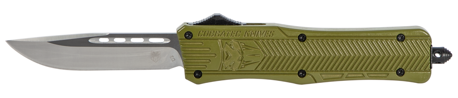 Cobra Tec Knives Llc Ctk-1, Cobra Modctk1mdns    Med Ctk1 Drop  Odgreen