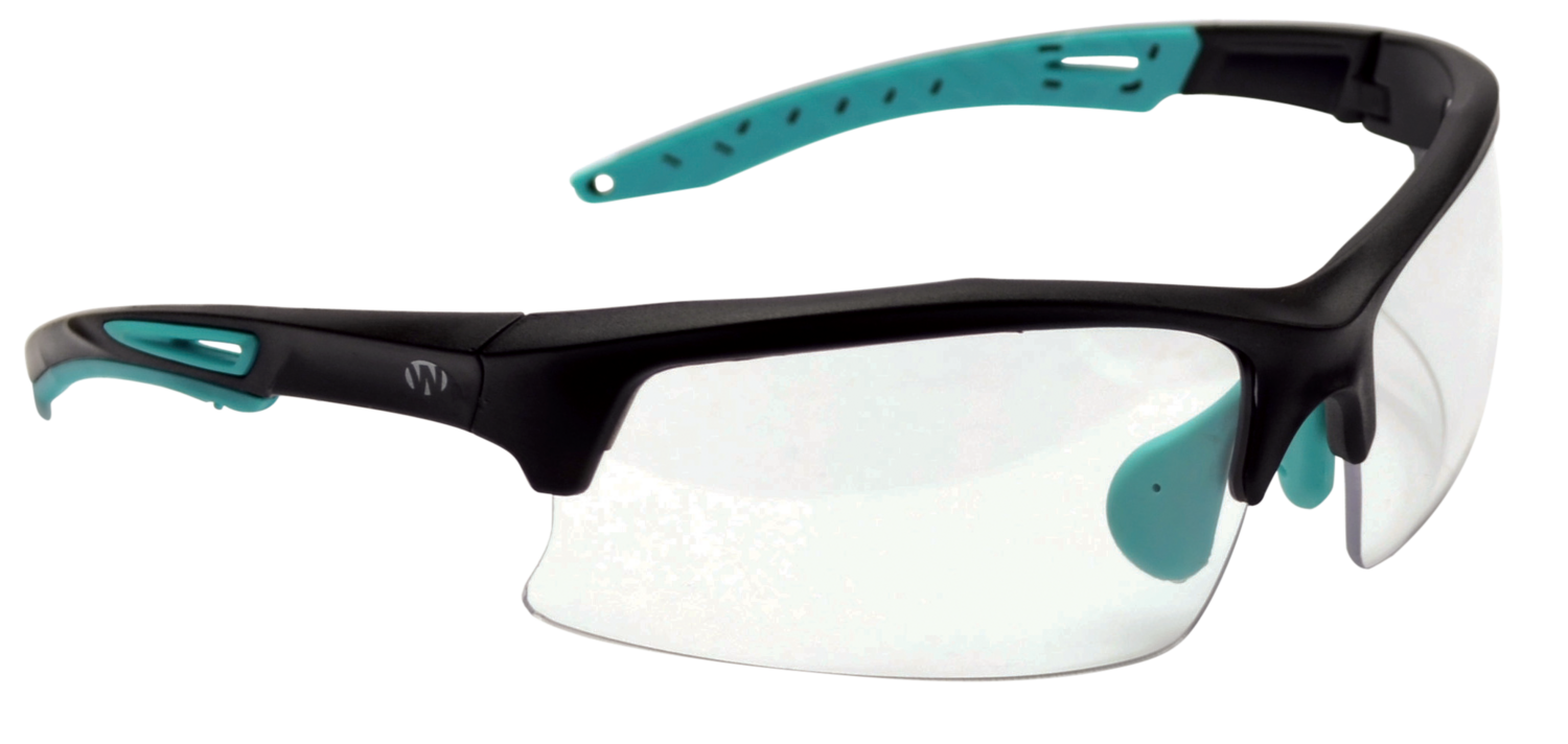 Walkers Game Ear Sport Glasses, Wlkr Gwp-tlsgl-clr     Sport Glass Clear/teal Frm