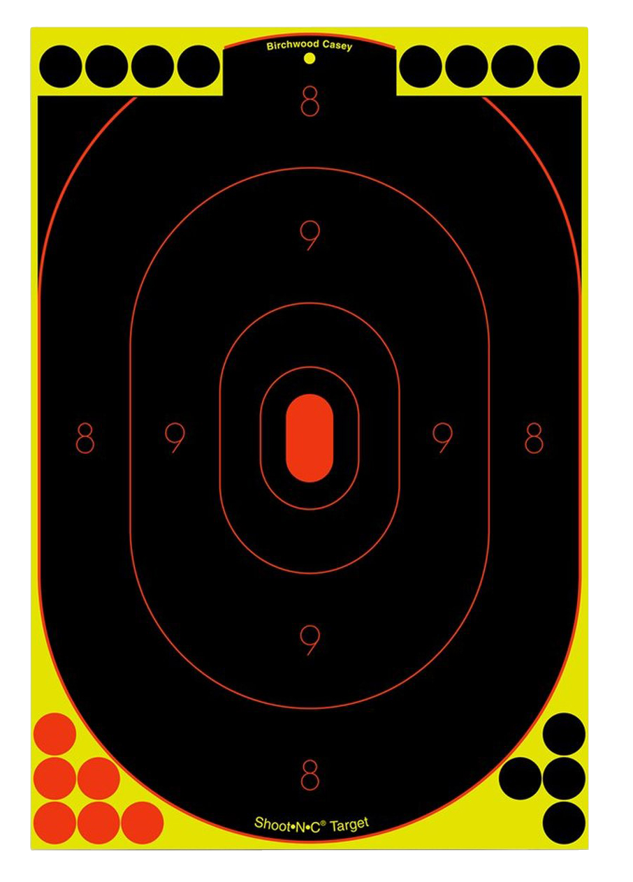 Birchwood Casey Shoot-n-c, Bir 34603          Shoot-n-c 12x18 Silhouete 100pk