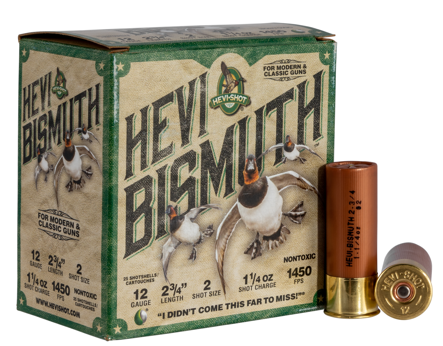 Hevishot Hevi-bismuth, Hevi Hs14702 Bismuth Wf   12 2.75  2  11/4  25/10