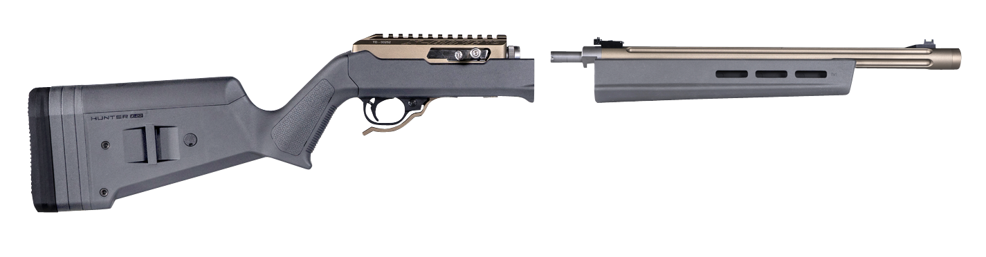 Magpul Industries Corp Hunter X-22, Magpul Mag760-gry Hunter X-22 Td Stock Ruger 10/22