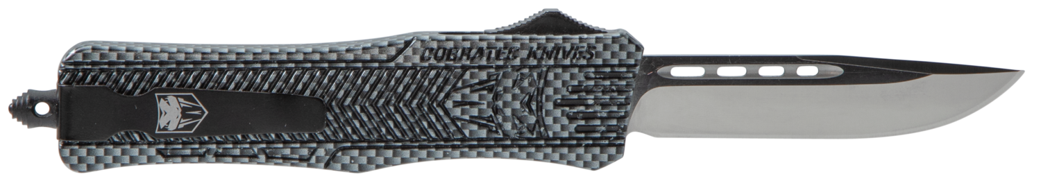 Cobra Tec Knives Llc Ctk-1, Cobra Mcfctk1mdns    Med Ctk1 Drop Carbon Fiber