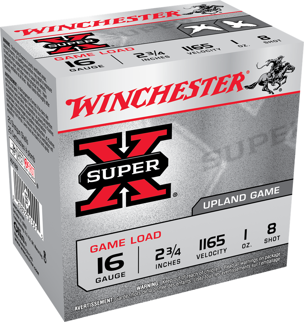 Winchester Ammo Super X, Win Xu168     Supx Game                      25/10