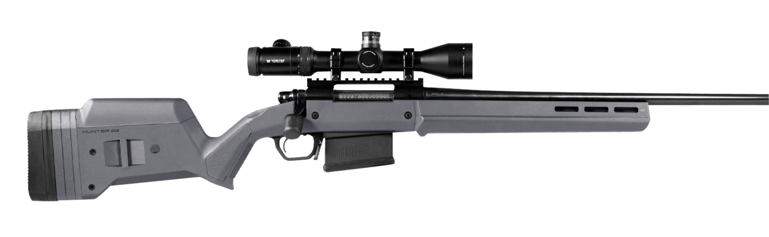 Magpul Industries Corp Hunter American, Magpul Mag931-gry Hunter American Stock Rug Sa