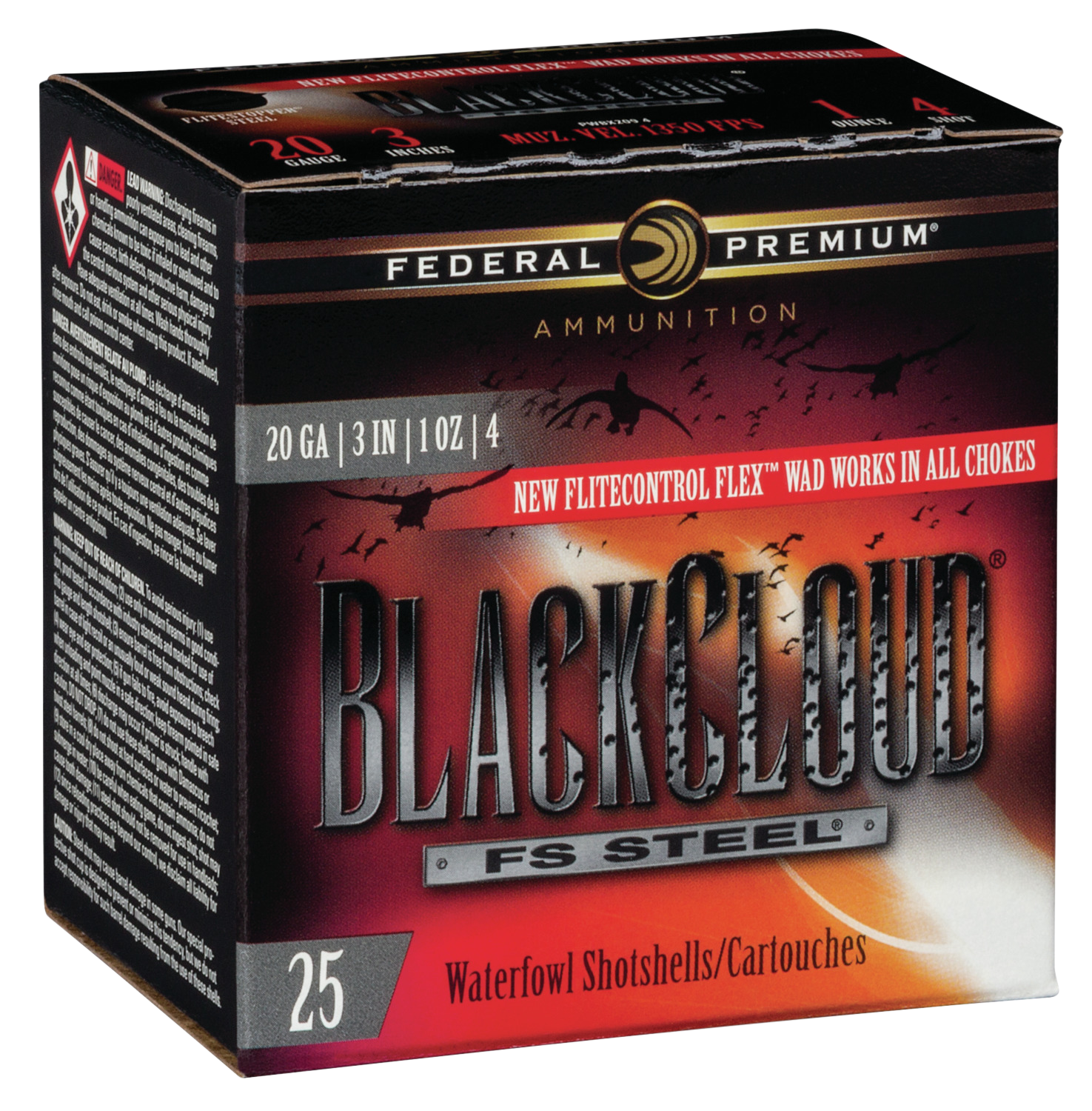 Federal Premium, Fed Pwbx2094      Blkcld 20 3in 1oz          25/10