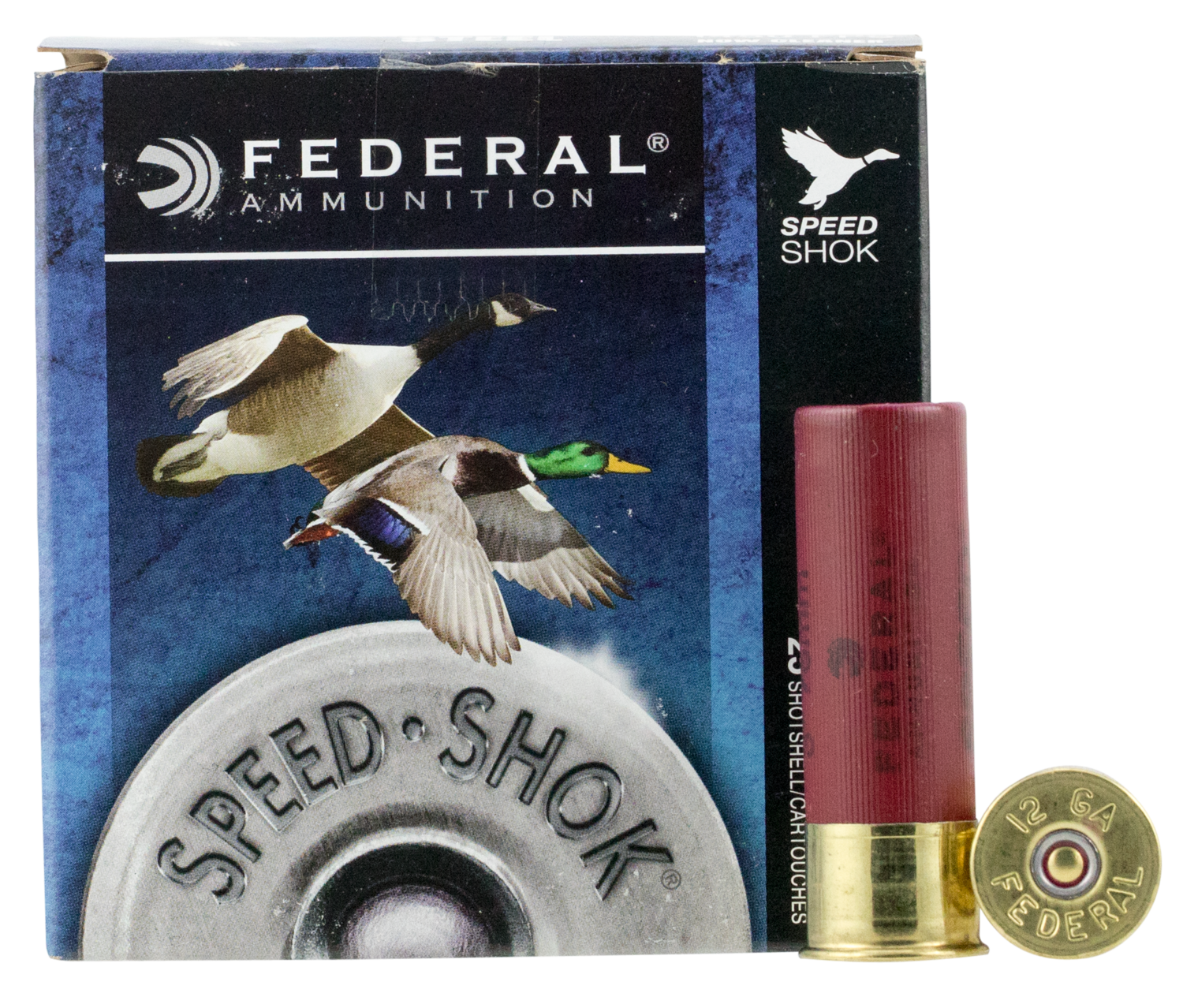 Federal Speed-shok, Fed Wf1422        Spdshk 12 3in 1-1/4 Stl    25/10