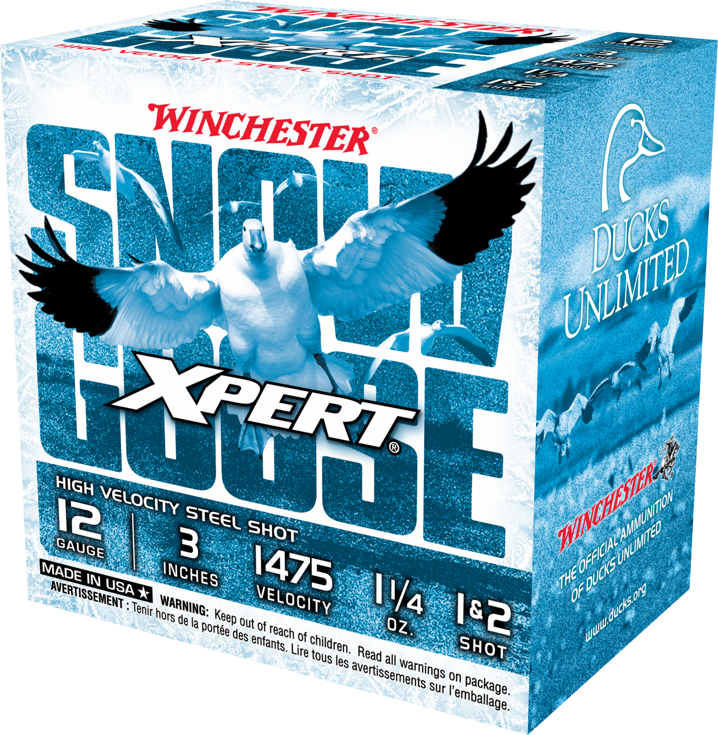 Winchester Ammo Xpert, Win Wxs12312   Xpert Snow Goose 1 1/4  3in   25/10