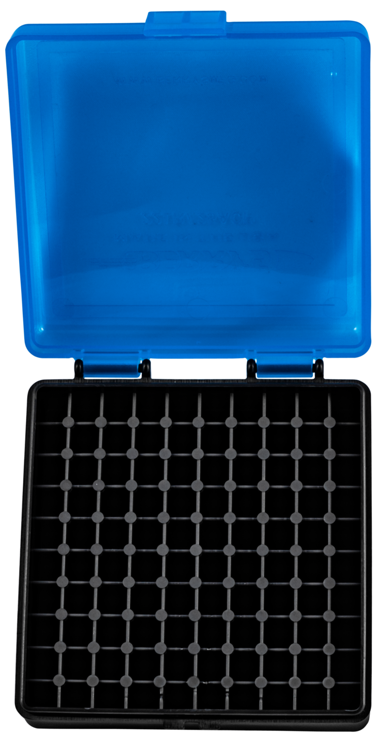 Berrys Ammo Box, Berrys 83500     22  Ammo Box  .22lr   100r Blu/bk