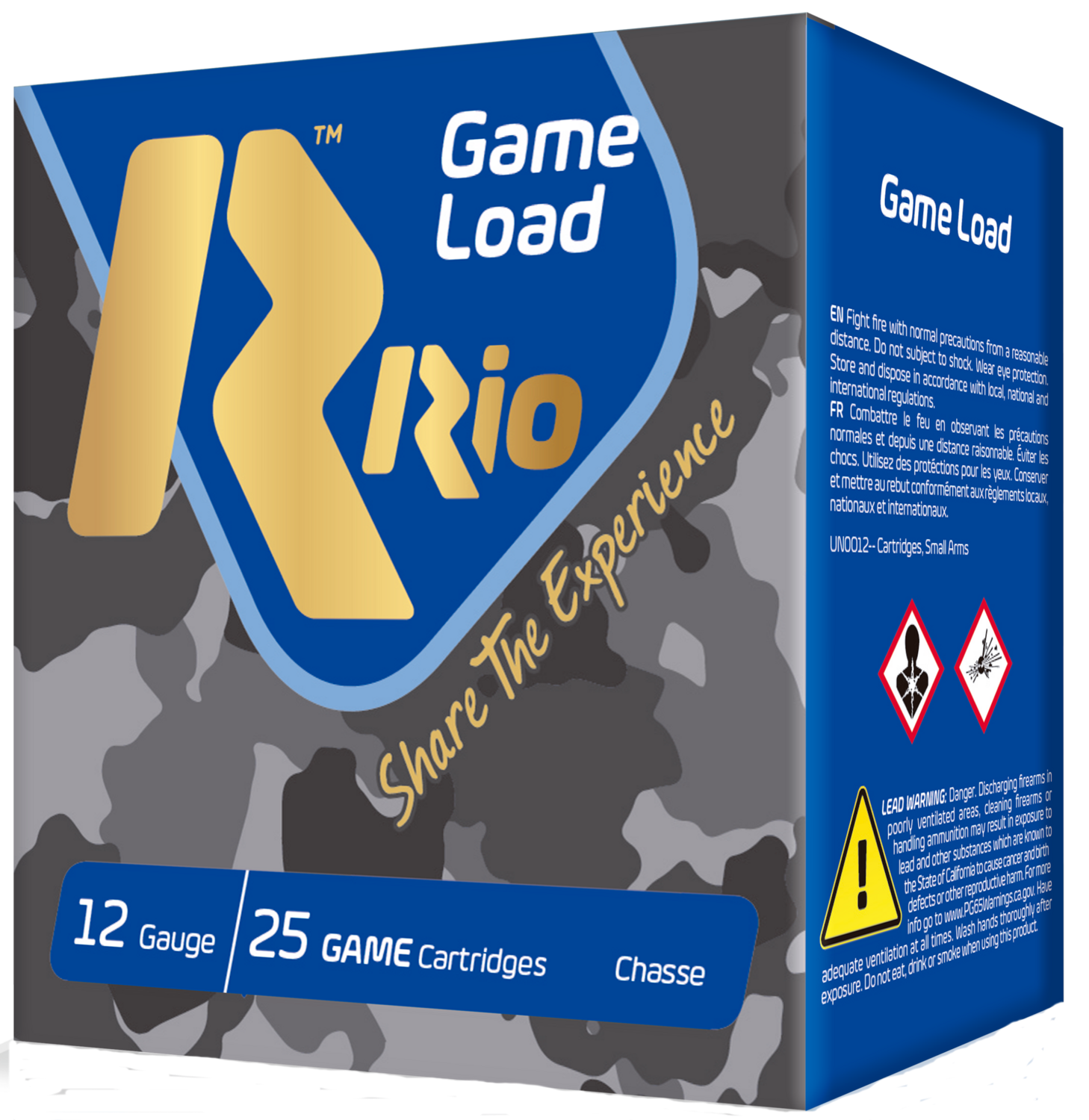 Rio Ammunition Game Load, Rio  Sg3275    12  23/4 11/8   Game Load    25/10