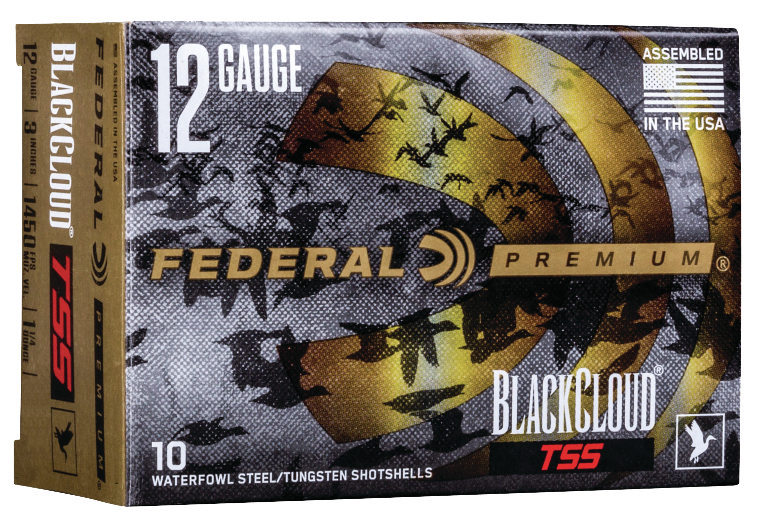 Federal Premium, Fed Pwbtssx14239  Blkcld 12 3in 1-1/4        10/10