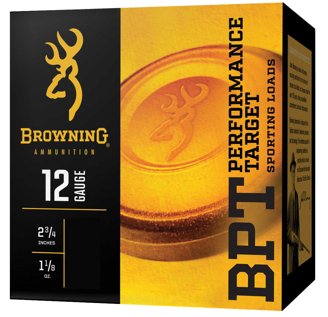 Browning Ammo Bpt, Brna B193641227 12     11/8   7.5  Hc  Trgt  25/10