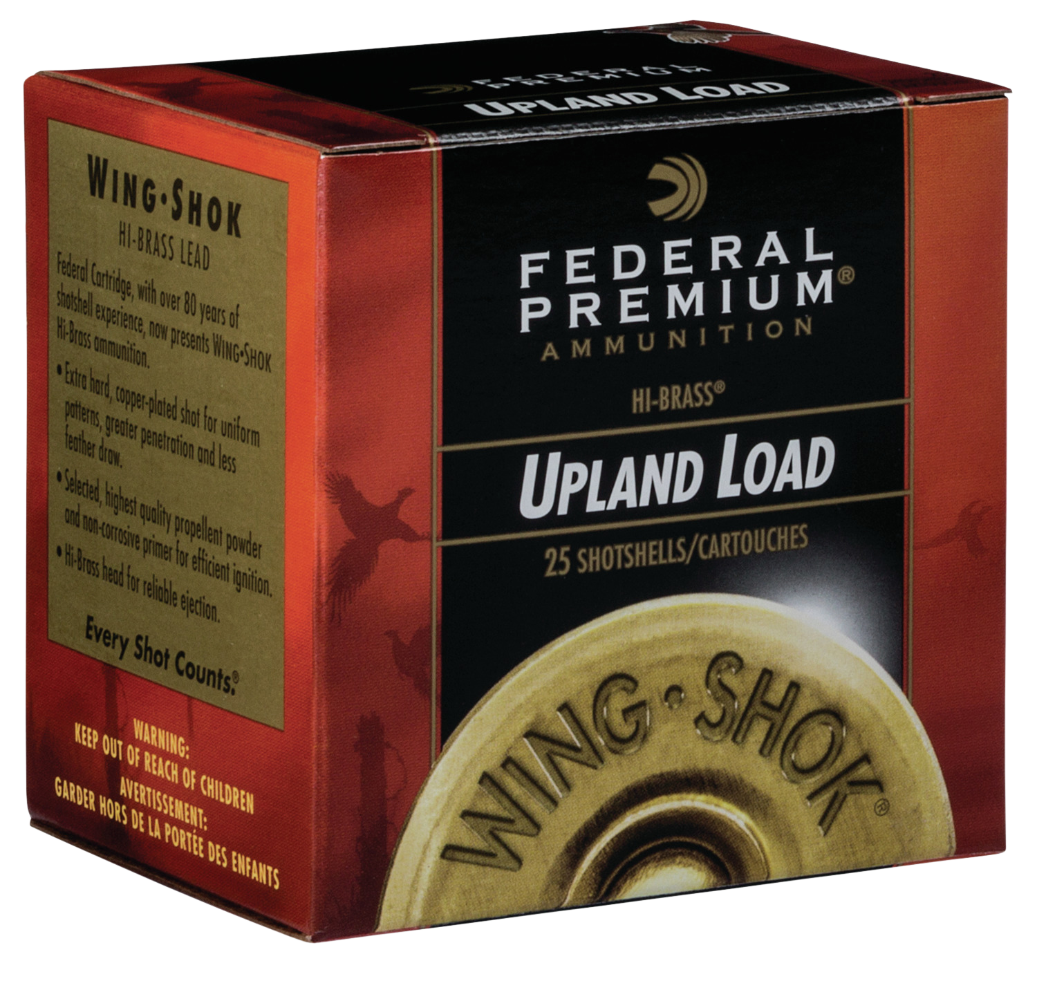 Federal Premium, Fed P28375    Wngshk     28 Hv  3/4          25/10