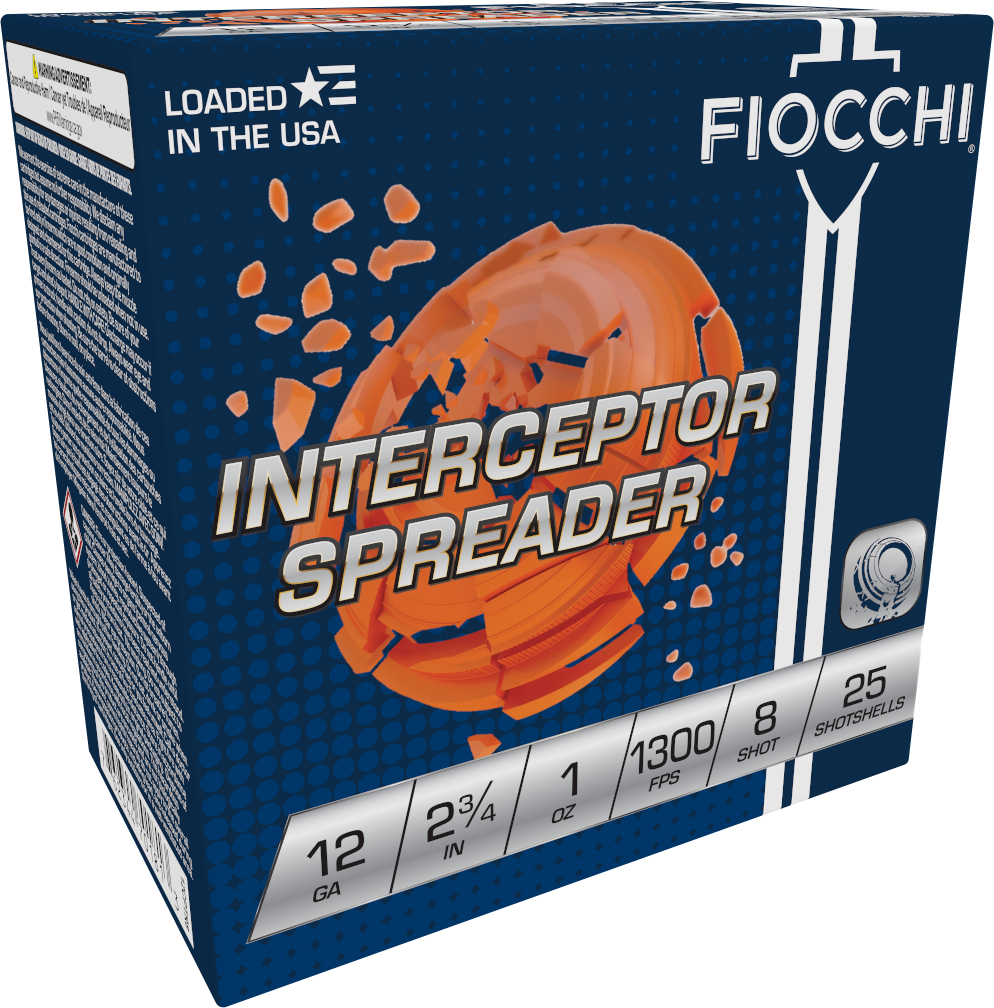 Fiocchi Exacta Target, Fio 12cptr8   Spreader      1oz              25/10