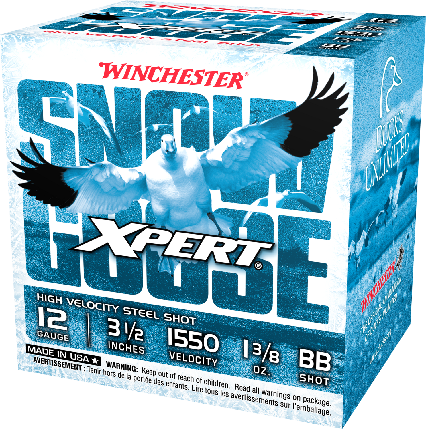 Winchester Ammo Xpert, Win Wxs12lbb   Xpert Snow Goose  1 3/8 3.5   25/10