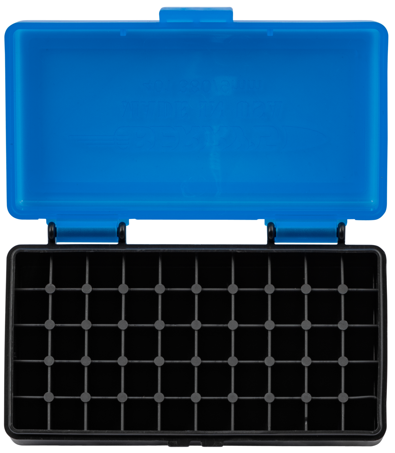 Berrys Ammo Box, Berrys 53852     401 Ammo Bx .380/9mm  50r  Blu/bk