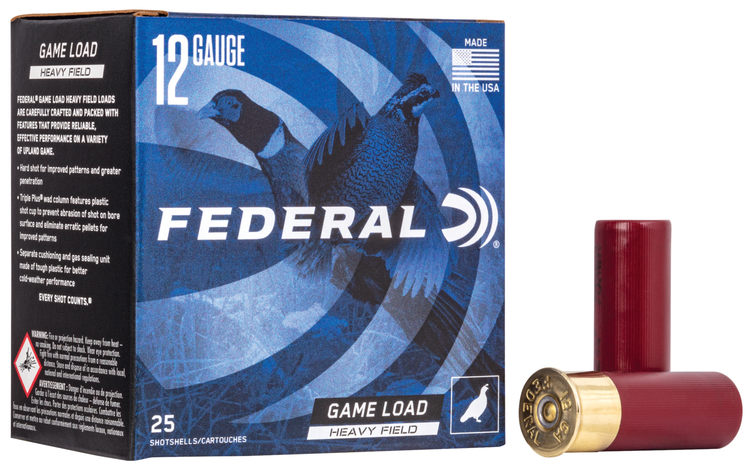 Federal Game-shok, Fed H1254     Gmshk Fld  12   11/4           25/10