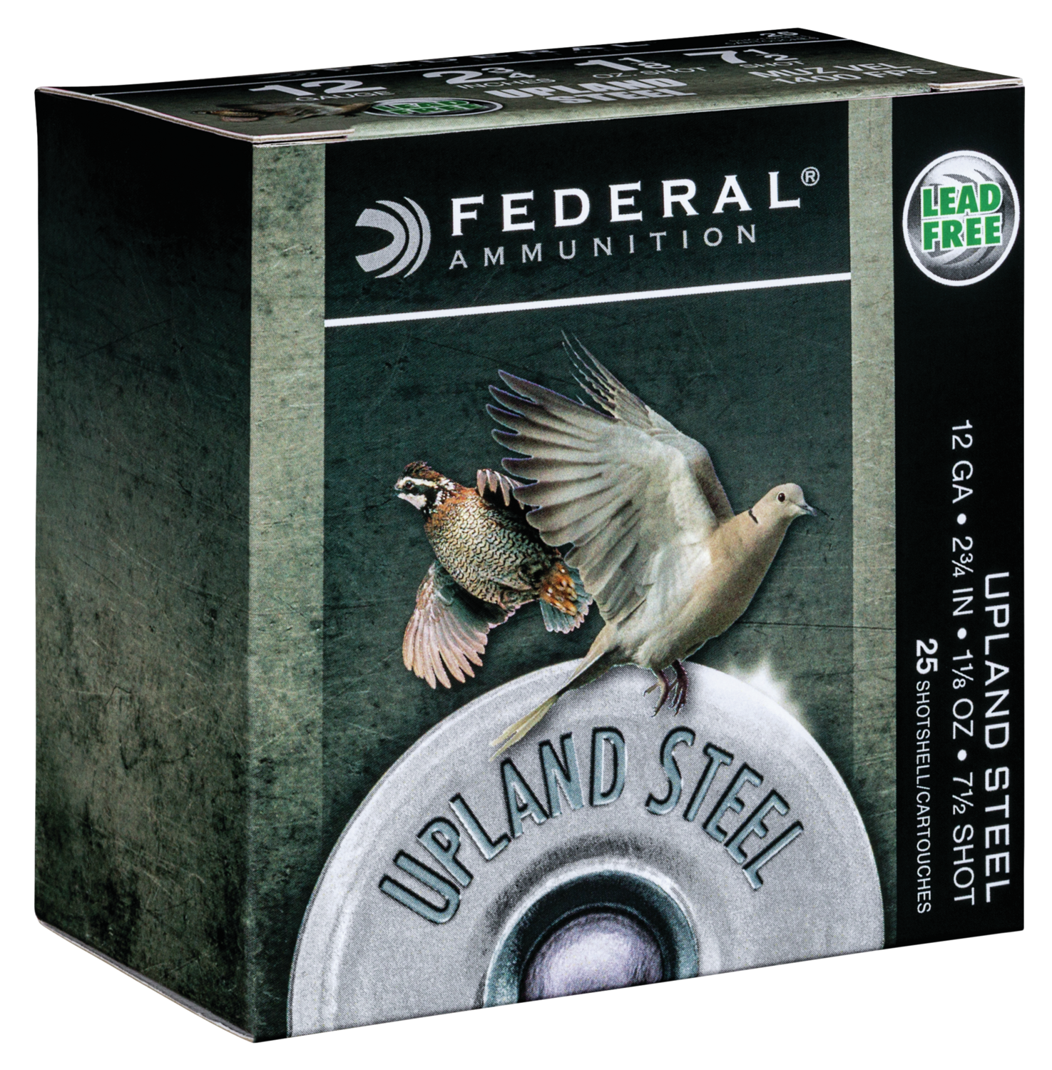 Federal Upland, Fed Ush1275   Fld/rng    12 2.75 11/8 Stl    25/10
